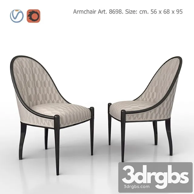 Chair Upholstered Salda Art8698 3dsmax Download