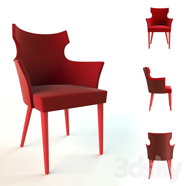 chair VENEZIANA – COLLI CASA 3DS Max Model