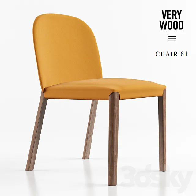 CHAIR VeryWood Bellevue 61 3DS Max Model