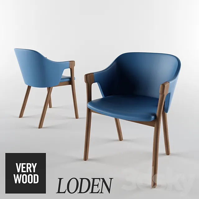 Chair Verywood Loden 3DSMax File