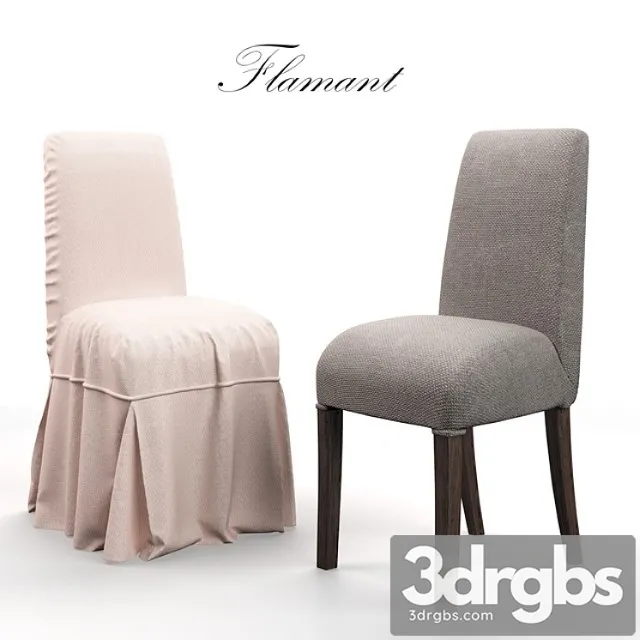 Chair Victoria and Chair Victoria Cover Long By Flamant 3dsmax Download