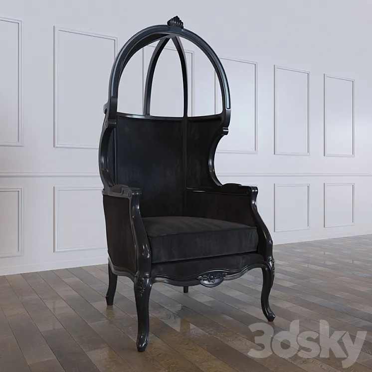 Chair wellington 3DS Max Model