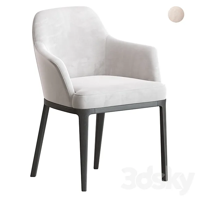 Chair Westa BF25 W from Artfabric 3ds Max