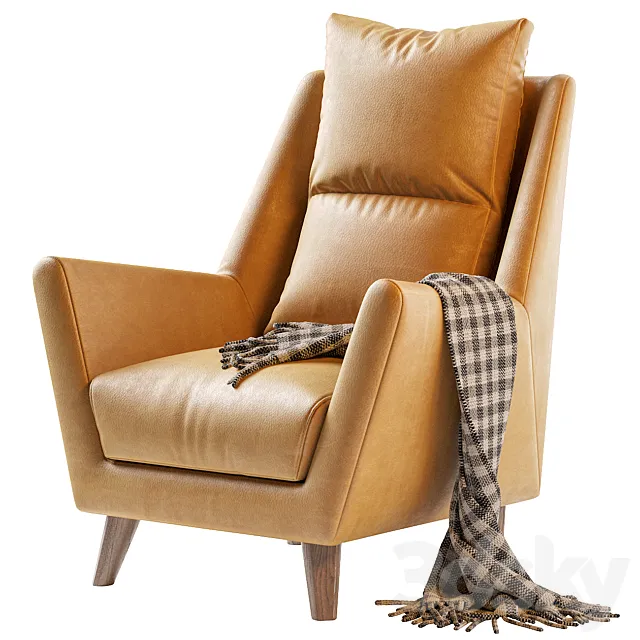 Chair York 232 3ds Max