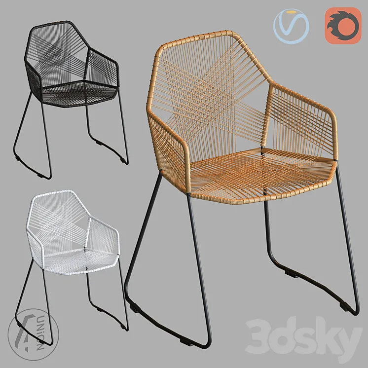 ChairCh6017 3DS Max
