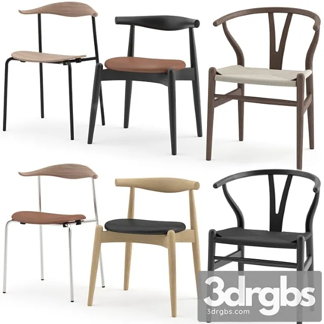 Chairs Collection By Carl Hansen Son 3dsmax Download