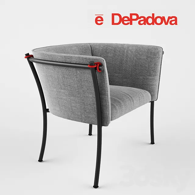 Chairs De Padova Smerlada 3DS Max Model