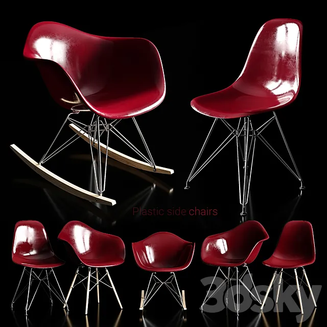 Chairs eames 3DS Max Model