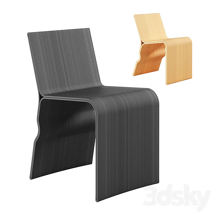 Chairs Eburet Yura and Yura light 3DS Max Model