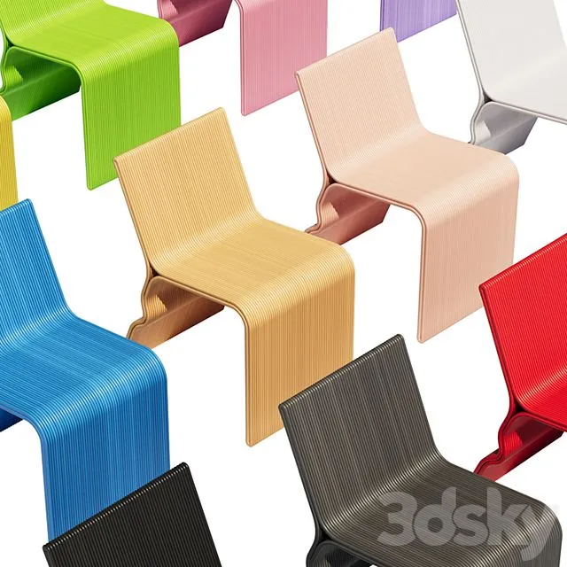 Chairs Eburet Yura and Yura light 3dsMax Model