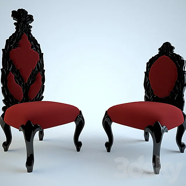 chairs-Manets factory Jumbo Gruppo Italia 3DSMax File