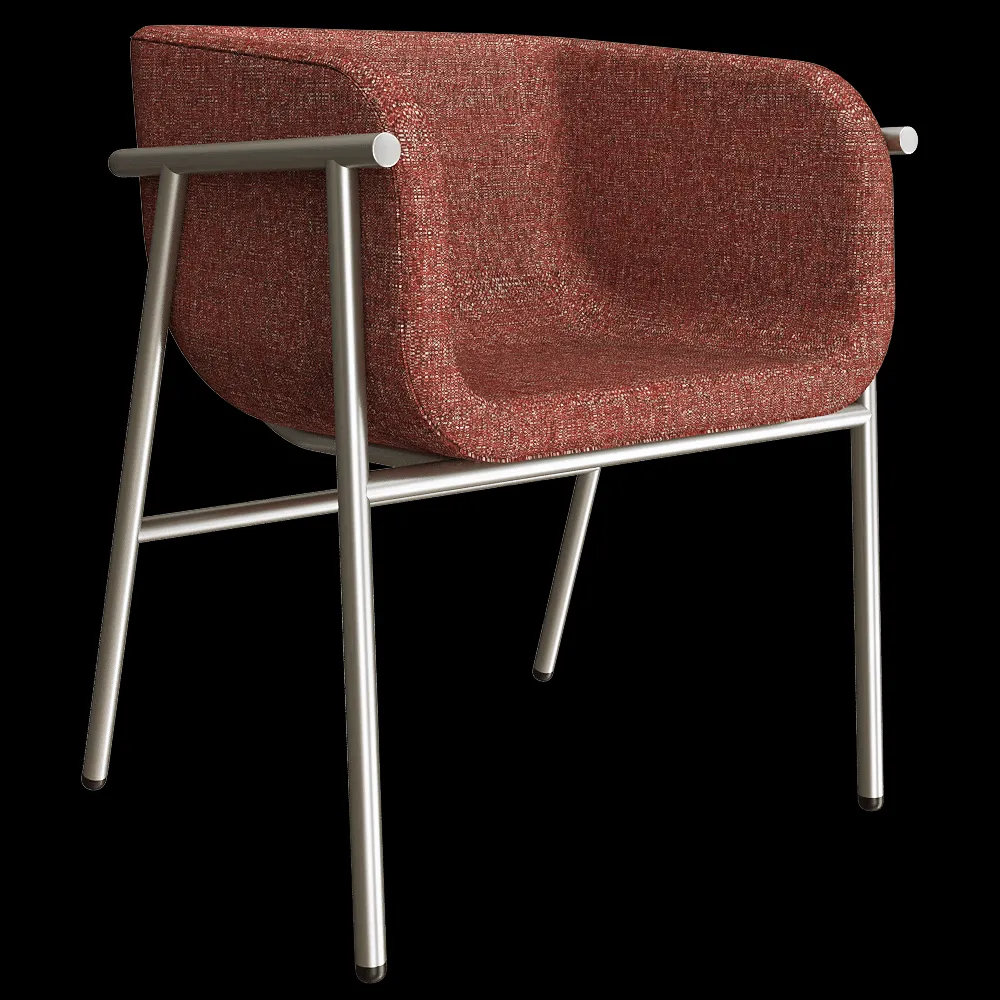 Chairs & More  – Armchair Flora 3ds Max