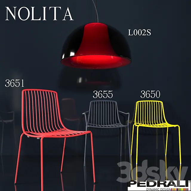 Chairs Nolita 3DS Max Model