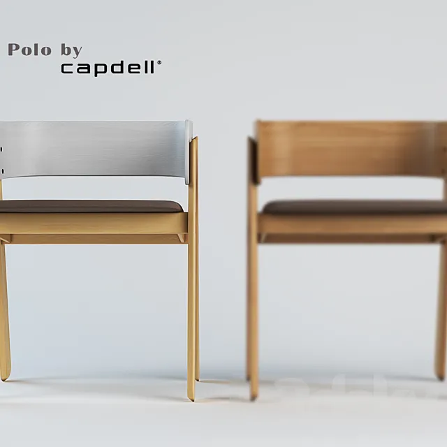 Chairs Polo Capdell Yonoh 3ds Max