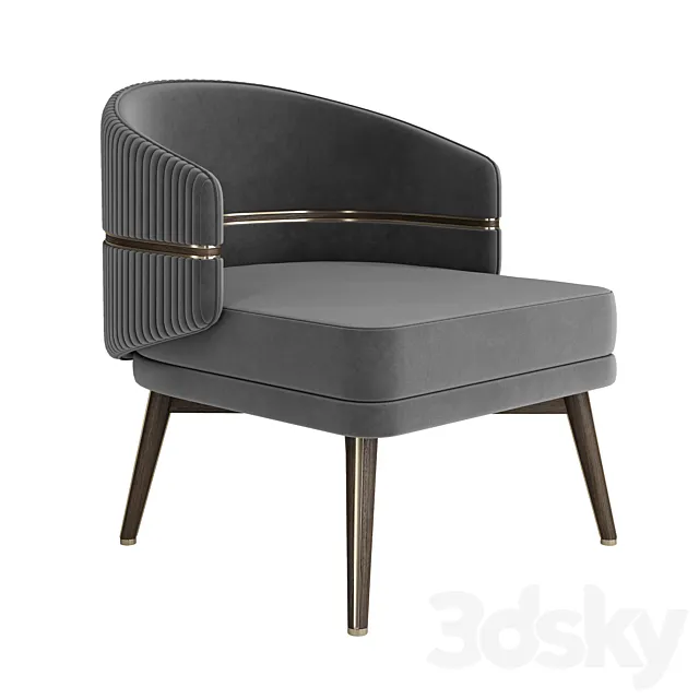 Chairsio luxury armchair 3DSMax File