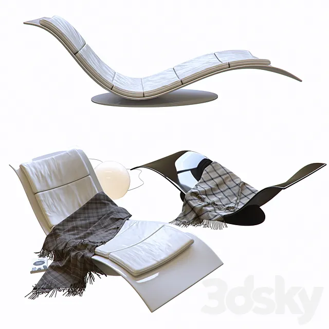 Chaise eli fly 3DS Max Model