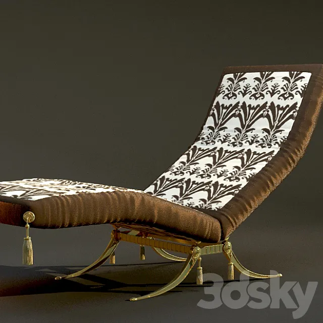 Chaise Longue 3ds Max