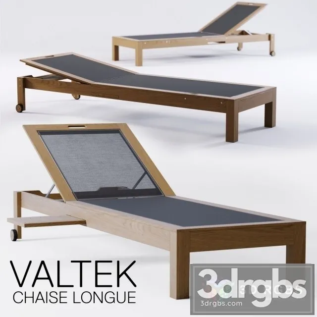 Chaise Longue Valteck Teck 3dsmax Download