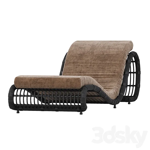 Chaise Lounge 3dsMax Model