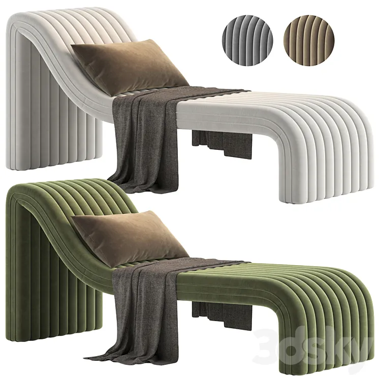 Chaise Lounge 3DS Max Model
