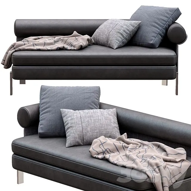 CHaise Lounge Matia By Minotti 3dsMax Model