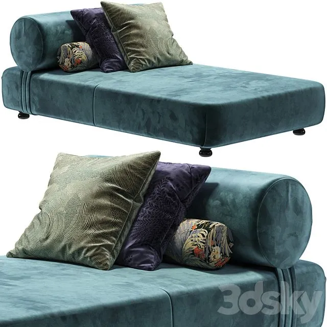 Chaises longues Moroso Mezze 3dsMax Model