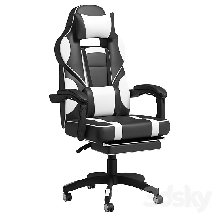 Challenger gamer chair 3DS Max