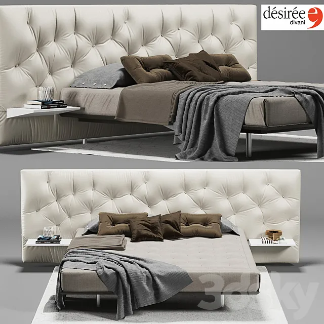 CHANCE UP Bed 3ds Max