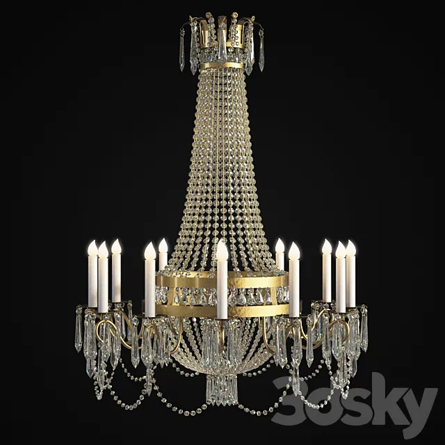 Chandelier – 1 3ds Max