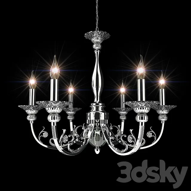 Chandelier 10306 Newport 3ds Max