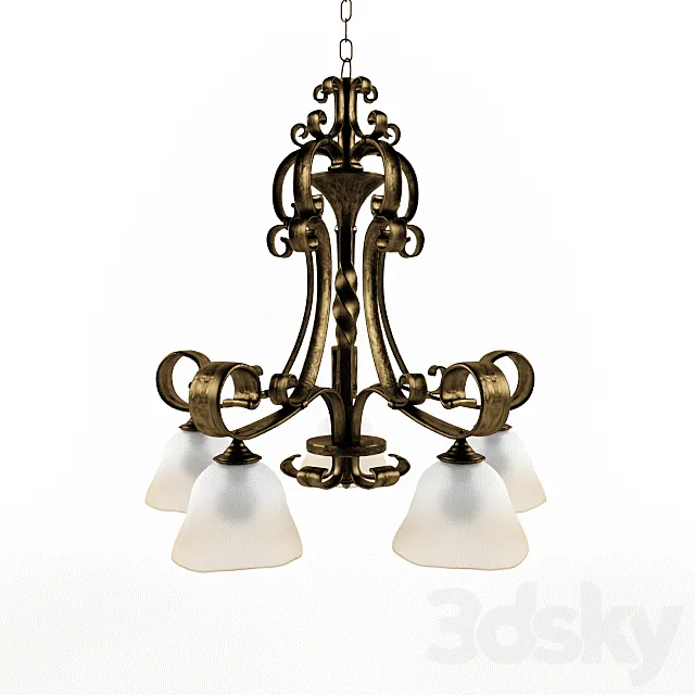 chandelier 3ds Max