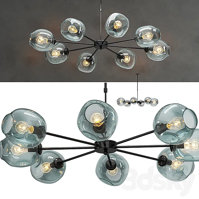 Chandelier 3DS Max Model