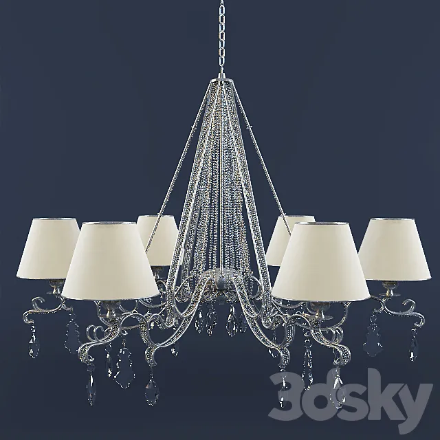 Chandelier 3DS Max Model