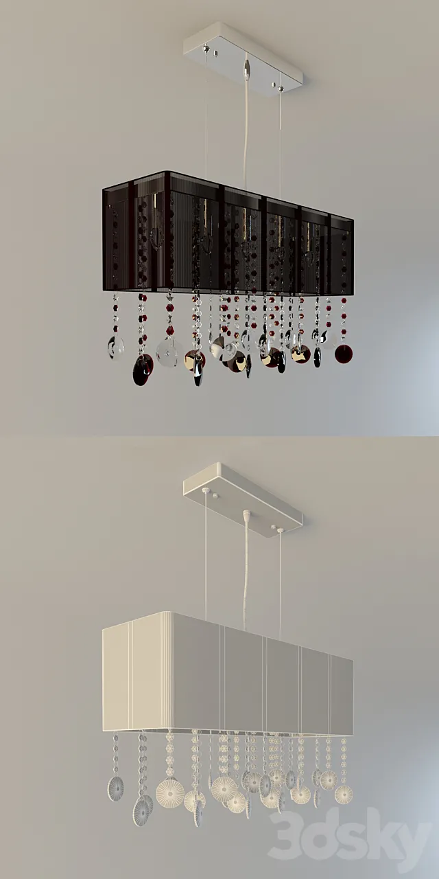 Chandelier 3DS Max Model