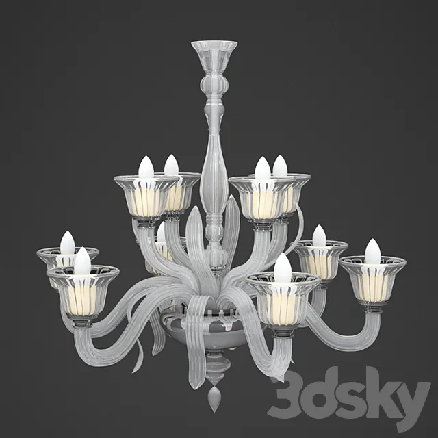 Chandelier 3DS Max Model