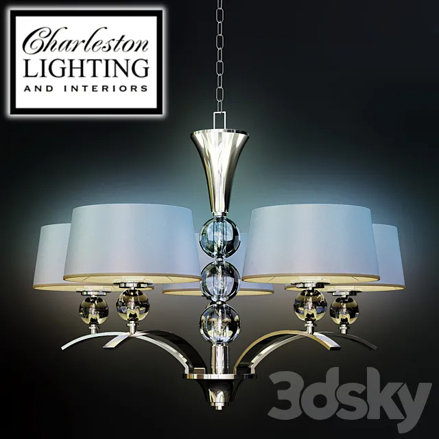 Chandelier _ Charleston lighting_487602 3DS Max Model