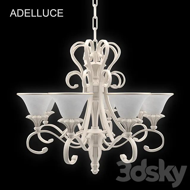 Chandelier ADELLUCE 3DS Max Model