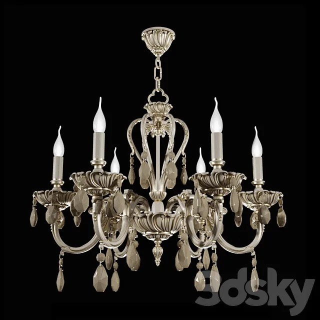 Chandelier and sconces Bejorama Selena 3ds Max