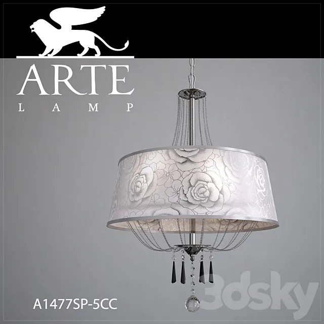 Chandelier ARTE LAMP A1477SP-5CC 3DS Max Model