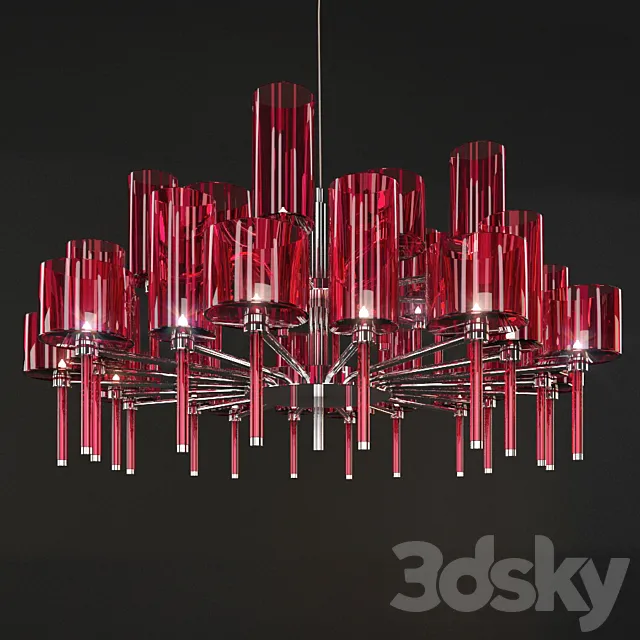 Chandelier AXOLIGHT SP SPIL 30 3DS Max Model