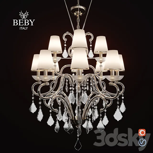 Chandelier Beby Group Il Nuovo Vintage 6104 3DSMax File