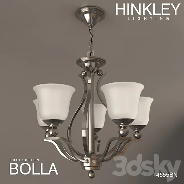 Chandelier BOLLA 5 of HINKLEY lighting 3DSMax File