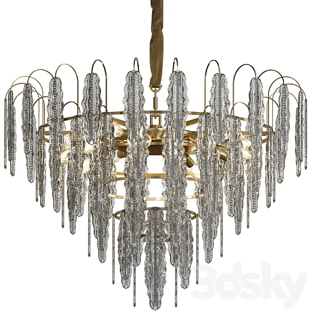 Chandelier by CANDELA_14 3DS Max Model