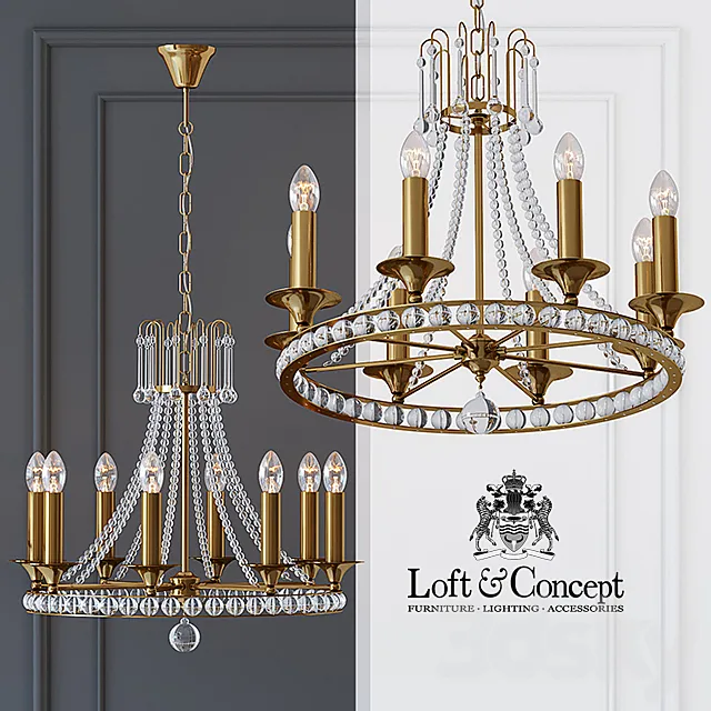 Chandelier Candelia Chandelier 3ds Max