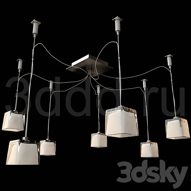 chandelier Carpenedo 3ds Max