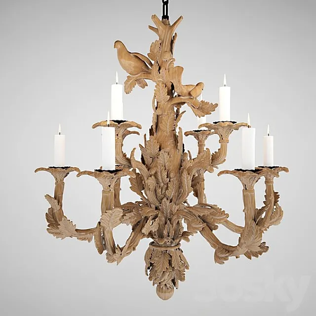 Chandelier CHELINI 600 3DSMax File