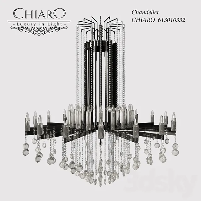 chandelier CHIARO 613010332 3DSMax File