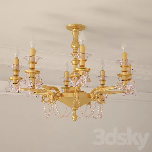 Chandelier Ciulli 3ds Max