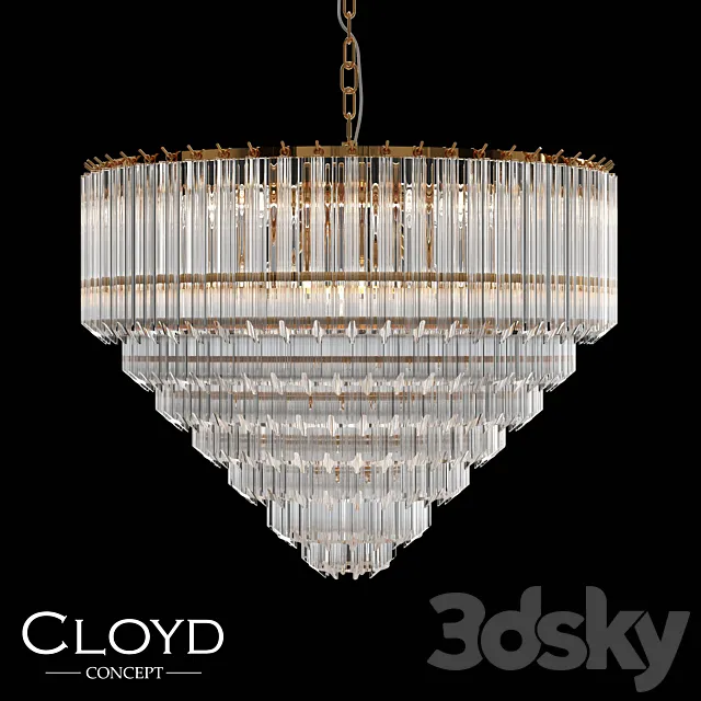 Chandelier Cloyd ORATORIA C12 (art.10309_10506) 3ds Max