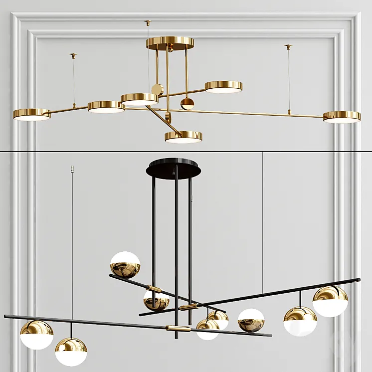 Chandelier  Collection 3DS Max